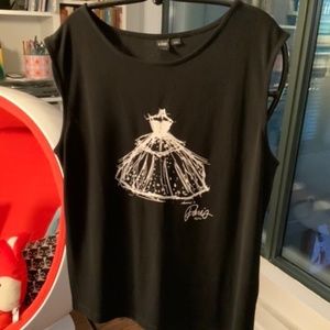 Black top dancer  ballet Paris